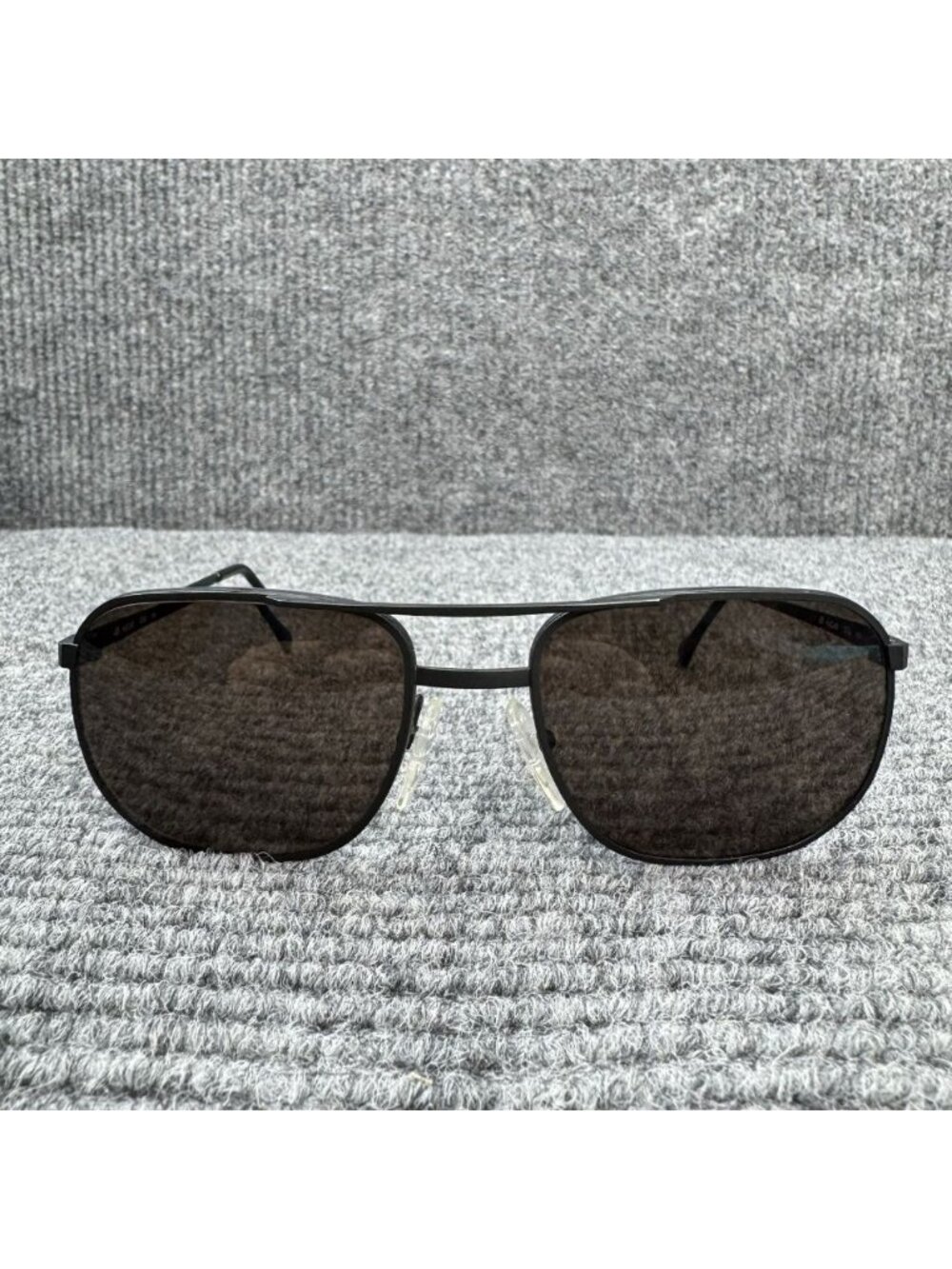Art Craft USA Black Metal Matte Aviator Glasses Sunglasses FRAMES ONLY 55 18 145